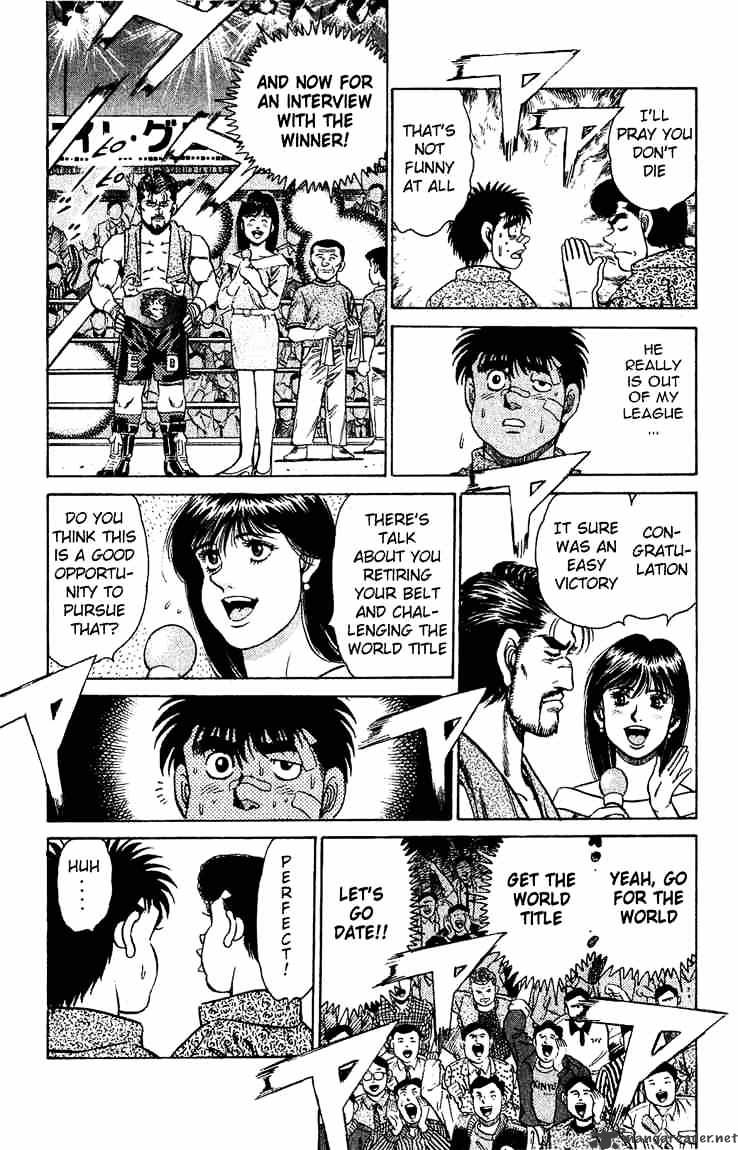 Hajime no Ippo: Fighting Spirit, Chapter 124 image 18